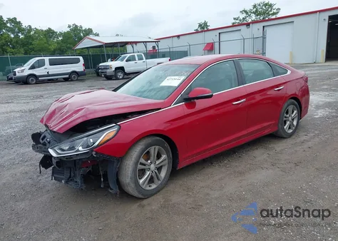 2018 Hyundai Sonata Sport/Limited/Sel из США, поврежденный, VIN 5NPE34AF9JH723826